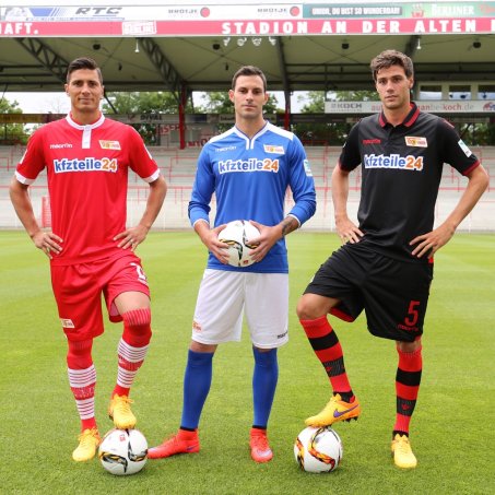 1. FC Union Berlin und Macron präsentieren die Trikots für die Saison 2015/16