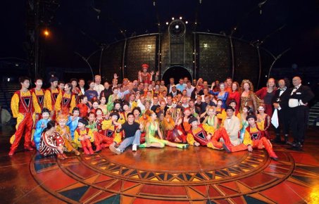 1. FC Union Berlin war zu Gast im "Cirque du Soleil"