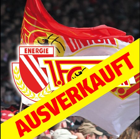 1. FC Union in Cottbus: Nachschub vergriffen