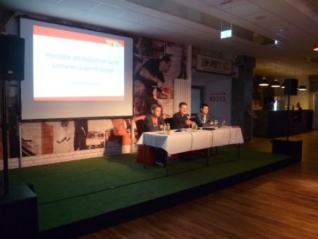 1. Unioner Jugendabend mit einem Dankeschön an Sponsoren und Partner