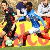 180408 Unions Gian Luca Schulz vor dem Kieler Marcus Borgmann.jpg