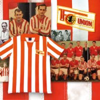 1966er Trikot: Längsstreifen und schräges Wappen