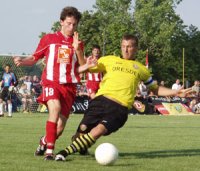 2:1-Sieg im Test gegen Dynamo Dresden