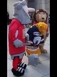 2. Platz beim Berliner Maskottchenlauf