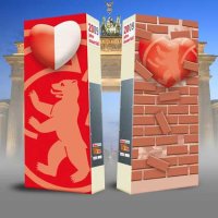 20 Jahre Mauerfall: Große Dominoaktion in Berlins Mitte - Union ist dabei!