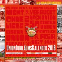 50 Jahre 1. FC Union Berlin: Jubiläumskalender ab sofort erhältlich