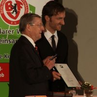 AFTV: Dominic Peitz beim Neujahrempfang des Berliner Fußballverbandes