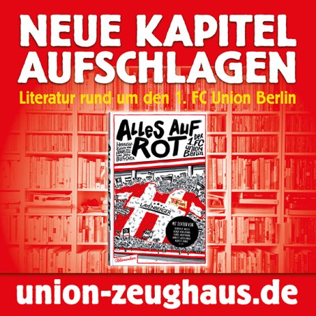 ALLES AUF ROT: Union-Geschichten zum Nachlesen