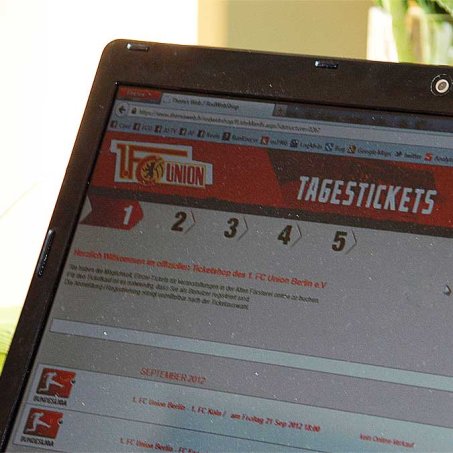 Ab Montag im freien Verkauf: Union vs. Köln und Cottbus