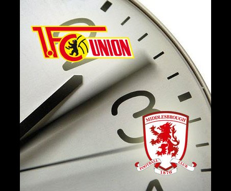 Achtung: Anstoss 1. FC Union Berlin vs. FC Middlesbrough erst um 14:30 Uhr
