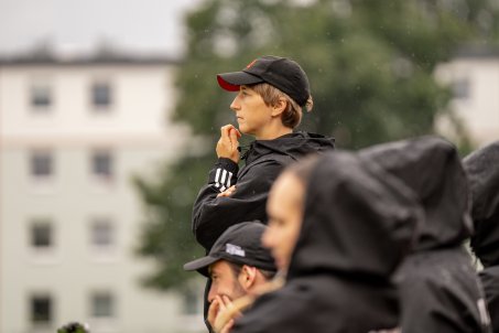 Ailien Poese masterminded a season of unprecedented success for Union's women. A league and cup double, and promotion to the 2. Bundesliga