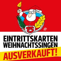 Alle Karten vergriffen: Weihnachtssingen bei Union ist ausverkauft