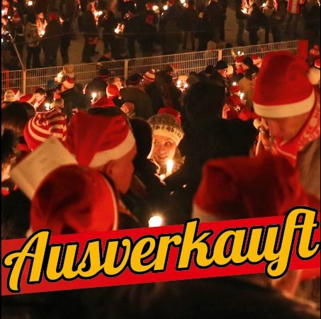 Alle Tickets weg: Das Weihnachtssingen ist ausverkauft!