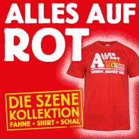 Alles auf Rot – Szene Köpenick &amp; Union entwerfen gemeinsame Kollektion