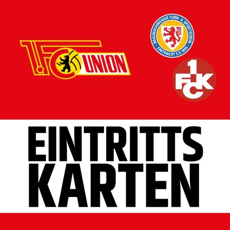 Allg. Informationen zu Vorverkäufen / Ab Montag Tickets für Braunschweig & Kaiserslautern 