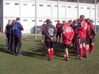 Ansprache des Präsidenten an die Mannschaft