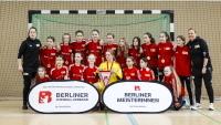 Auch die U13-Juniorinnen sind BFV-Futsalmeister 