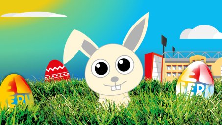 Auf der Suche nach dem Osterhasen