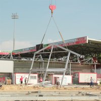 Auf zum Stadionbau am Pfingstsamstag!