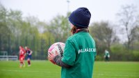 Auflaufkinder für die Rückrundenspiele der Frauen