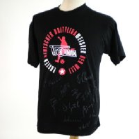 Aufstiegsshirt 1. FC Union Berlin mit den Autogrammen der &#039;Meister &amp; Macher&#039;! Größe L