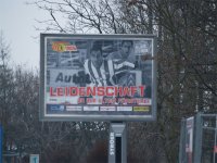 Augen auf im Straßenverkehr - Ströer-Plakate des 1. FC Union Berlin