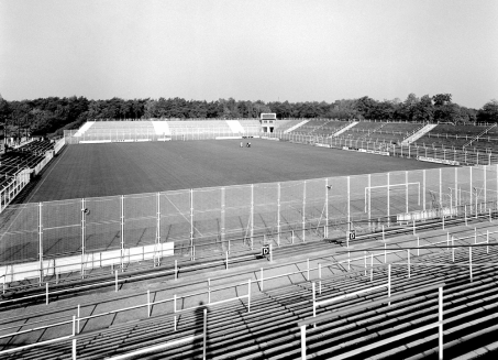 Ausblick in Richtung der Waldseite im Oktober 1990