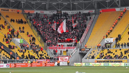 Auswärts in Dresden: Vorverkaufsinfos