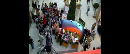 Autogrammstunde im Parkcenter Treptow mit der Bewag