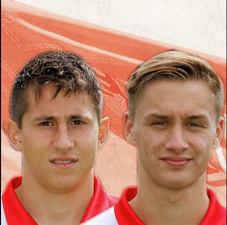 Autogrammstunde mit Steven Skrzybski und Björn Jopek