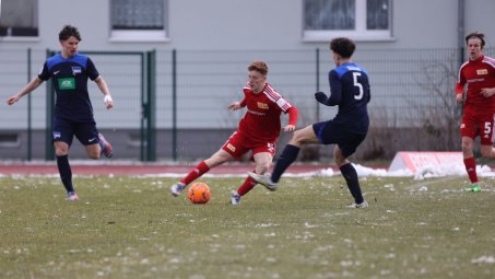 B-Junioren mit Remis gegen Hertha BSC