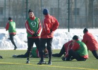 Bei zweimaligem Training alle Mann an Deck