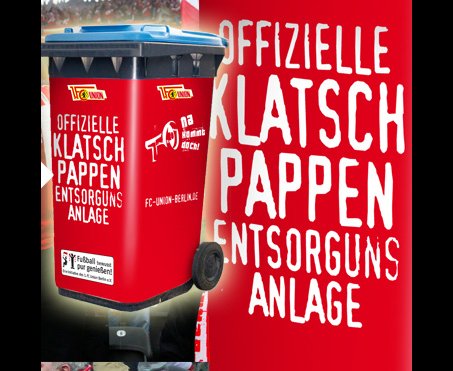 Berlin Recycling: Partner des 1. FC Union Berlin zeigt Flagge
