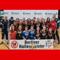 Berliner Hallenmeisterschaften: Ein Titel und zwei Vize-Meisterschaften für die Juniorinnen 