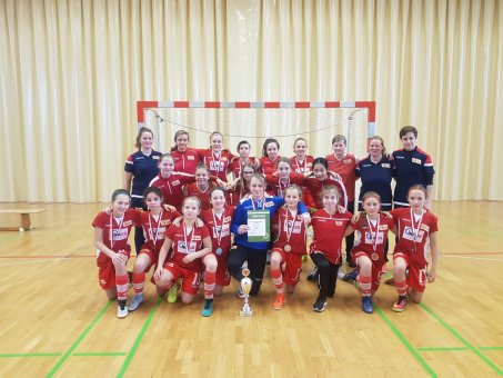 Berliner Hallenmeisterschaften der Juniorinnen im Futsal