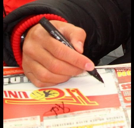 Berliner Pilsner: Autogrammstunde mit Jerome Polenz und Marcel Höttecke