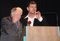 Bewegende Momente beim Goldenen Ritter 2009