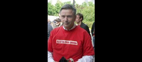 "Bluten für Union"