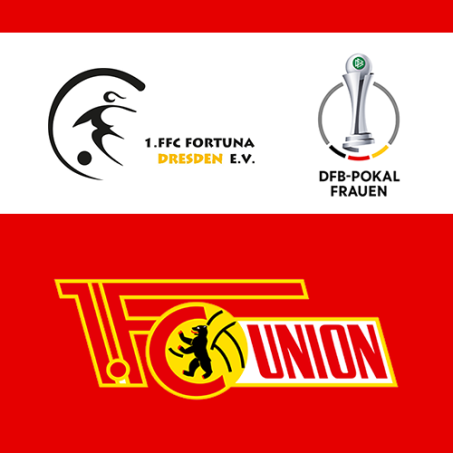 DFB-Pokal: Eiserne Ladies beim 1. FFC Fortuna Dresden zu Gast