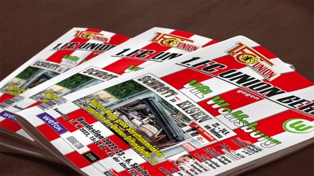 Das Heft zur Wolfsburg-Partie