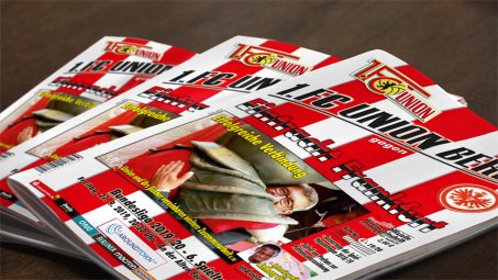 Das Programmheft gegen Eintracht Frankfurt