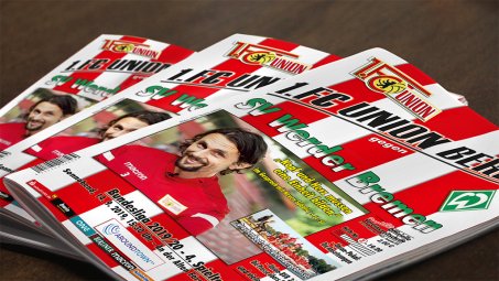 Das Programmheft gegen Werder Bremen