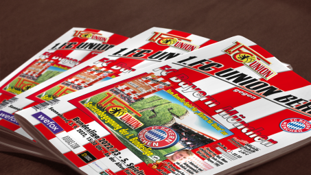 Das Programmheft zum Bayern-Spiel