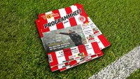 Das Programmheft zum Pauli-Spiel