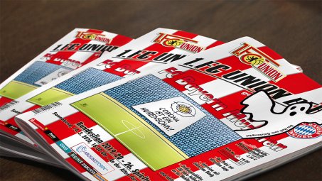 Das Programmheft zum Spiel gegen Bayern