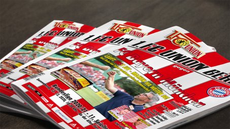 Das Programmheft zum Spiel gegen die Bayern