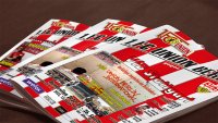 Das Programmheft zum Stuttgart-Spiel