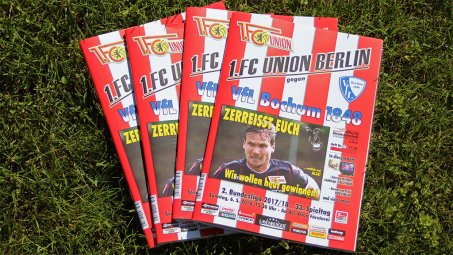 Das Programmheft zur Partie gegen Bochum