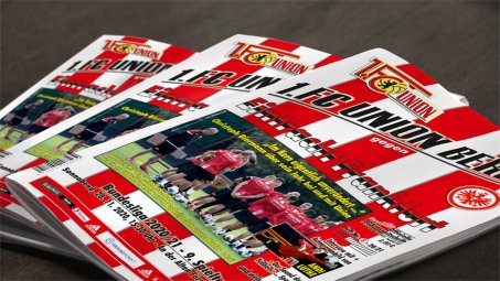Das Programmheft zur Partie gegen die Eintracht