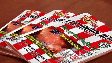 Das Stadionheft für die Haifa-Partie